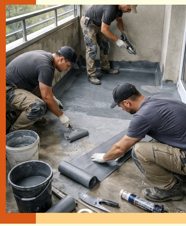 Гидроизоляция балкона в Сатке: надежная защита от протечек